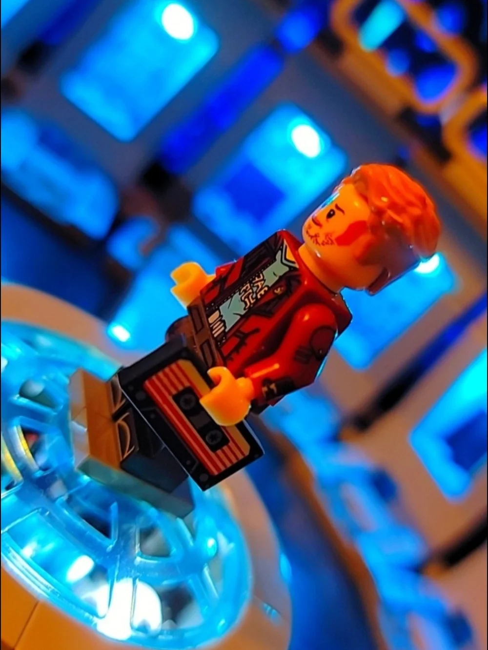 Guardians Of The Galaxy Star Lord Minifigure Lego Compatible